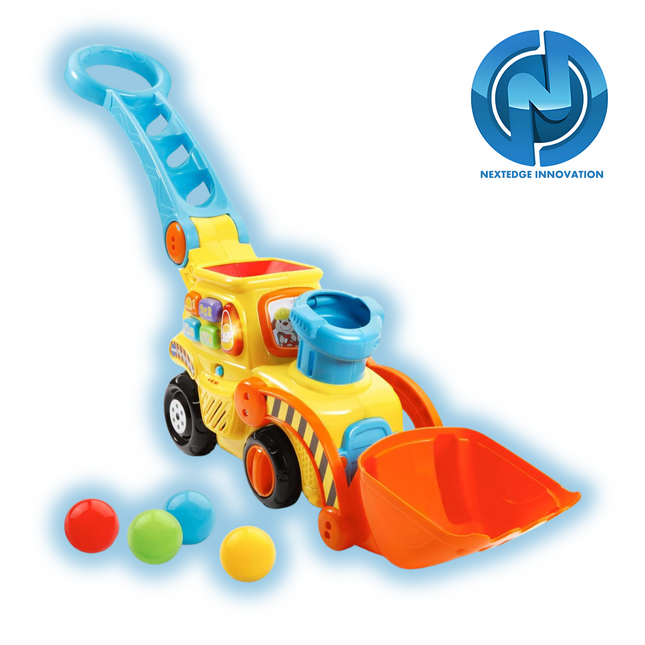 Pop-a-Balls Push & Pop Bulldozer